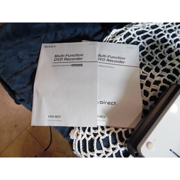 SONY Dvd Recorder DvdDirect VRD-MC5 Multi-Function EXCELLENT CONDITION - Picture 15 of 16